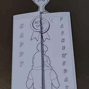 Imagem de capa para o Ebook Lapbook Father's Day