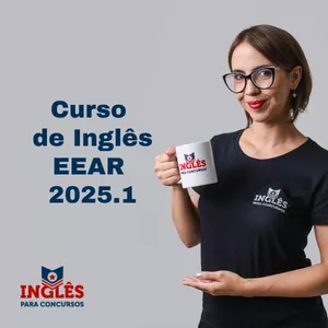 Imagem de capa para o Curso online Curso de Inglês EEAR 2025.1