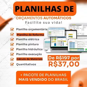 Imagem de capa para o Ebook PLANILHAS PREMIUM 5.0 ESTRUTURA METÁLICAS + 30 PLANILHAS
