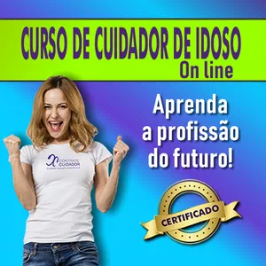 Imagem de capa para o Curso online Curso Online de Cuidador de Idoso com Certificado 160 horas