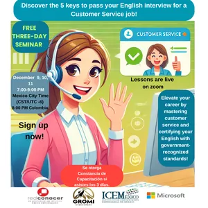 Cover image for Online course Full English Course on Customer Service-Customer Support 