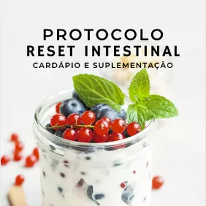 Imagem de capa para o Curso online E-book Reset Intestinal