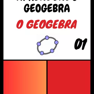 Imagem de capa para o Ebook Aprendendo Geogebra - Volume 01