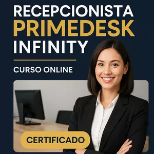 Imagem do curso Recepcionista PrimeDesk Infinity 