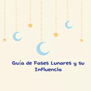 Imagen de portada para Ebook Guía de Fases Lunares y su Influencia