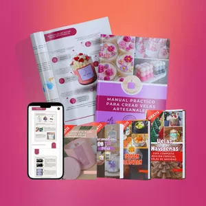 Imagen de portada para Curso online Manual Práctico para Crear Velas Artesanales