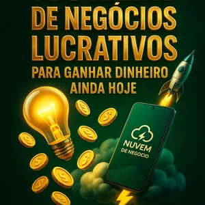 Imagem de capa para o Ebook 100 IDEIAS DE NEGÓCIO LUCRATIVO 