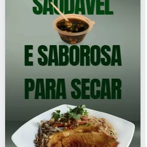 Imagem de capa para o Ebook Comida  saudavel e saborosa para secar