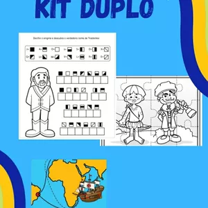 Imagem de capa para o Ebook KIT DESCOBRIMENTO DO BRASIL E TIRADENTES