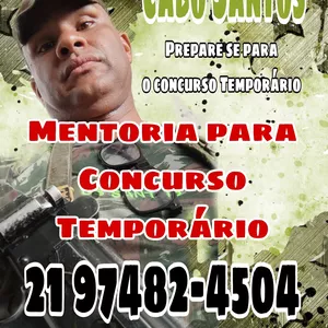 Imagem de capa para o Serviço online Mentoria com o Cabo Santos 