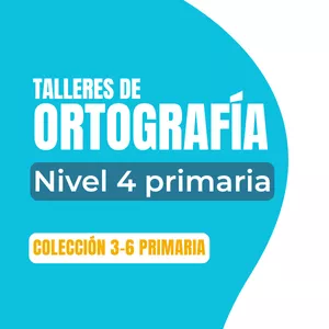 Imagen de portada para Ebook Talleres de ortografía – 4º de primaria (nivel 4)