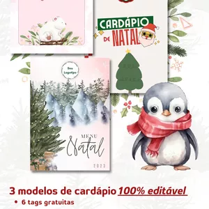 Imagem de capa para o Curso online Modelos de cardápio 100% editável! Não precisa do canva pro
