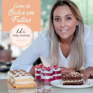 Imagem do curso Bolos em fatias by Kelly Hoshida