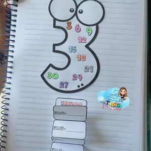 Imagem de capa para o Ebook ATIVIDADE INTERATIVA TABUADA