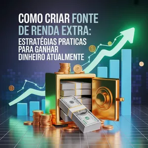 Imagem de capa para o Ebook Como Criar Fontes de Renda Extra