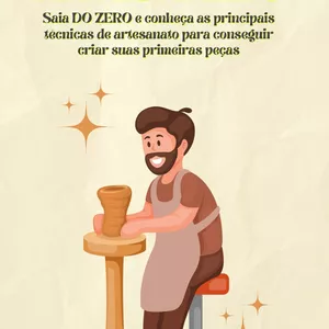 Imagem de capa para o Ebook Dominando a arte do artesanato. 