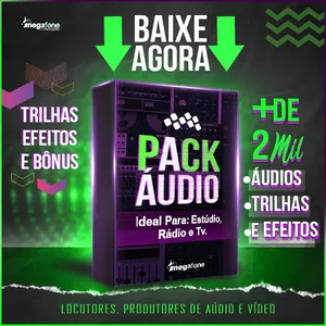 Imagem de capa para o Curso online Pack com  2 mil trilhas e efeitos + Bônus
