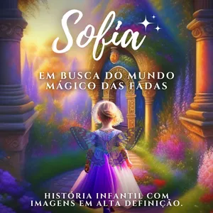 Imagem de capa para o Ebook Sofia, em busca do mundo mágico das fadas