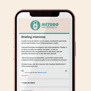 Imagem de capa para o Curso online Briefing Interiores