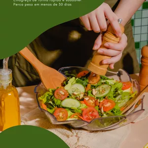 Imagem de capa para o Ebook Receitas para emagrecer 