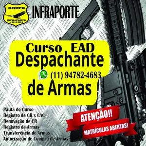 Imagem de capa para o Curso online CURSO DE DESPACHANTE DE ARMAS