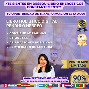 Imagen de portada para Ebook Pendulo hebreo, libro holistico digital