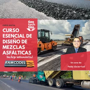 Imagen de portada para Curso online Curso esencial de mezclas asfálticas