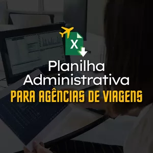 Imagem de capa para o Curso online Planilha Administrativa para Agências de Viagens