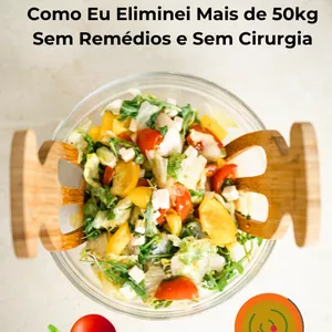 Imagem de capa para o Ebook A Jornada de Emagrecimento: Como Eu Eliminei Mais de 50kg Sem Remédios e Sem Cirurgia