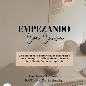 Imagen de portada para Curso online E- Book Guia Canva