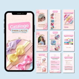 Imagem de capa para o Curso online CATÁLOGO PARA LAÇOS