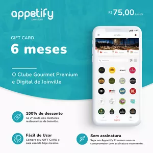 Imagem de capa para o Curso online 6 meses de acesso ao app Appetify Premium