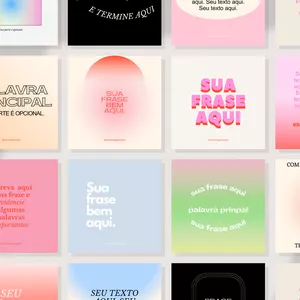 Imagem de capa para o Curso online Template Canva - GRADIENTE