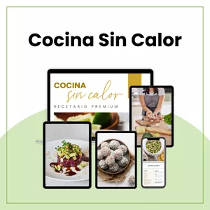 Imagen de portada para Ebook Recetario Cocina Sin Calor