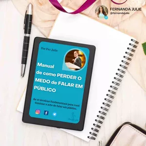 Imagem de capa para o Ebook Vença o medo de falar em público