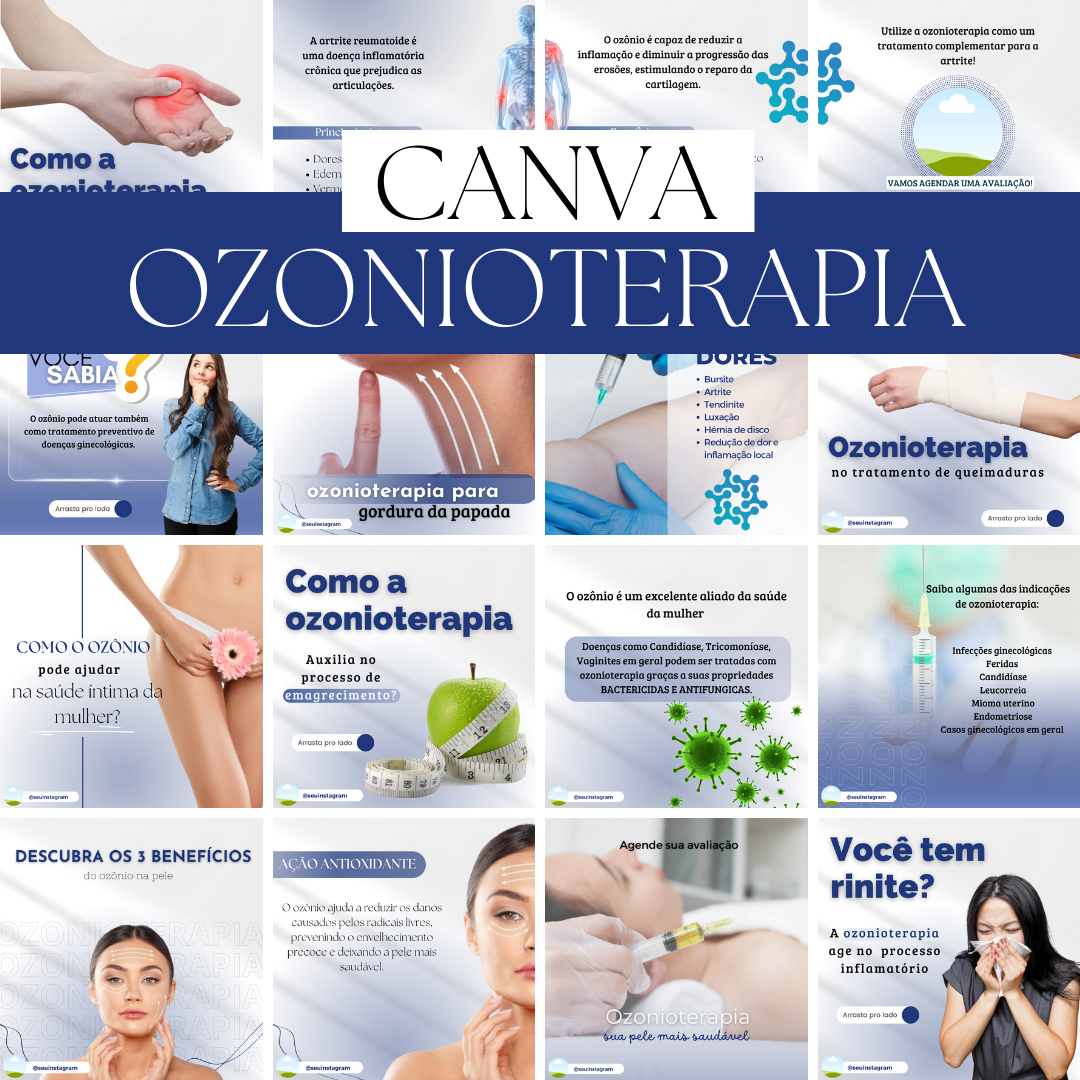 Imagem do curso CANVA OZONIOTERAPIA