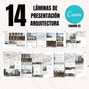 Imagen de portada para Curso online Láminas de presentación arquitectura 