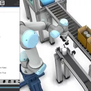 Cover image for Online course Universal Robot Programming and Simulation with English,Spanish,Portuguese,Arabic,Italian and Other Subtitles
