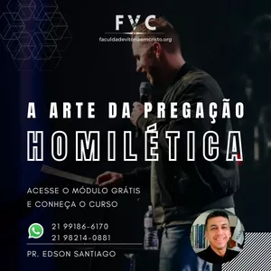 Imagem de capa para o Curso online Homilética - A arte da Pregação