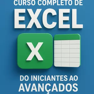 Imagem de Curso completo de Excel do Iniciantes ao Avançados  criado por Oliver games na hotmart