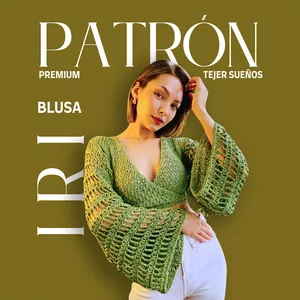 Imagen de portada para Ebook Patrón Premium - Blusa IRI