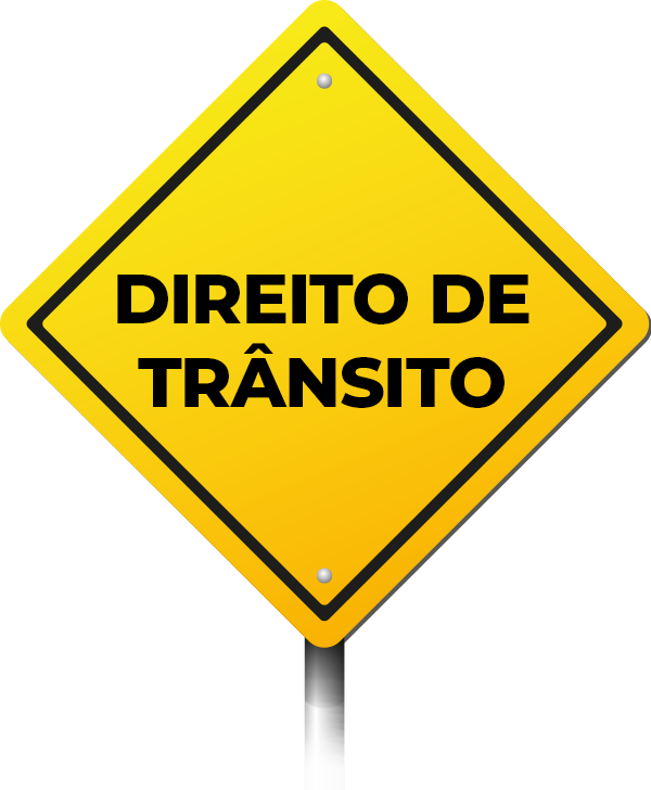 Placa Direito de Trânsito