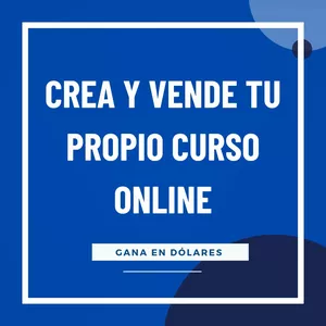 Imagen de portada para Curso online Como crear un curso Online en menos de 1 hora