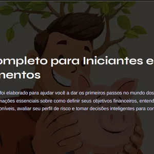 Imagem do curso Guia Completo para Iniciantes em Investimentos