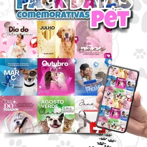 Imagem do curso Kit Canva Datas Comemorativas Pet 