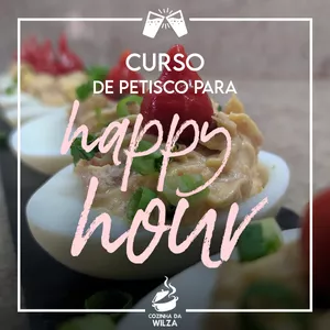 Imagem de Curso de Petisco para Happy Hour criado por Cozinha da Wilza  na hotmart