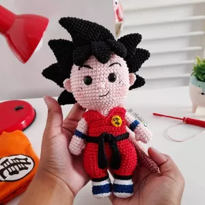 Cover image for Ebook Plush Goku Kid Amigurumi Crochet Pattern