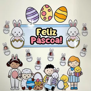 Imagem de capa para o Ebook Painel da Páscoa