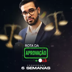 Imagem de capa para o Curso online Rota da Aprovação OAB | Cronograma 6 Semanas