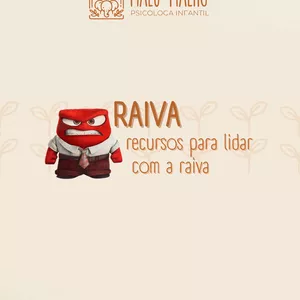 Imagem de capa para o Ebook Recursos para lidar com a Raiva + Contrato da Terapia + Design de adesivos pronto